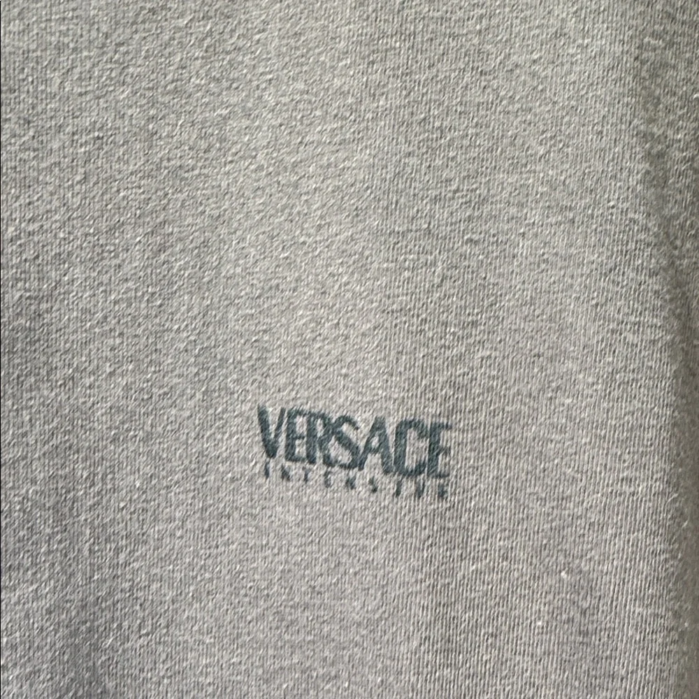 Vintage Versace intensive Charcoal Short Sleeve Tee - Picture 3 of 4